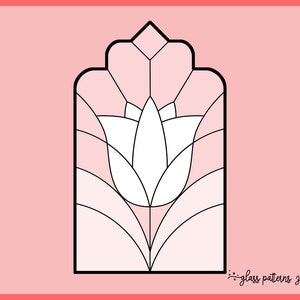 DAMASCUS, Stained Glass Pattern, Stained glass patterns, DIY stained glass
