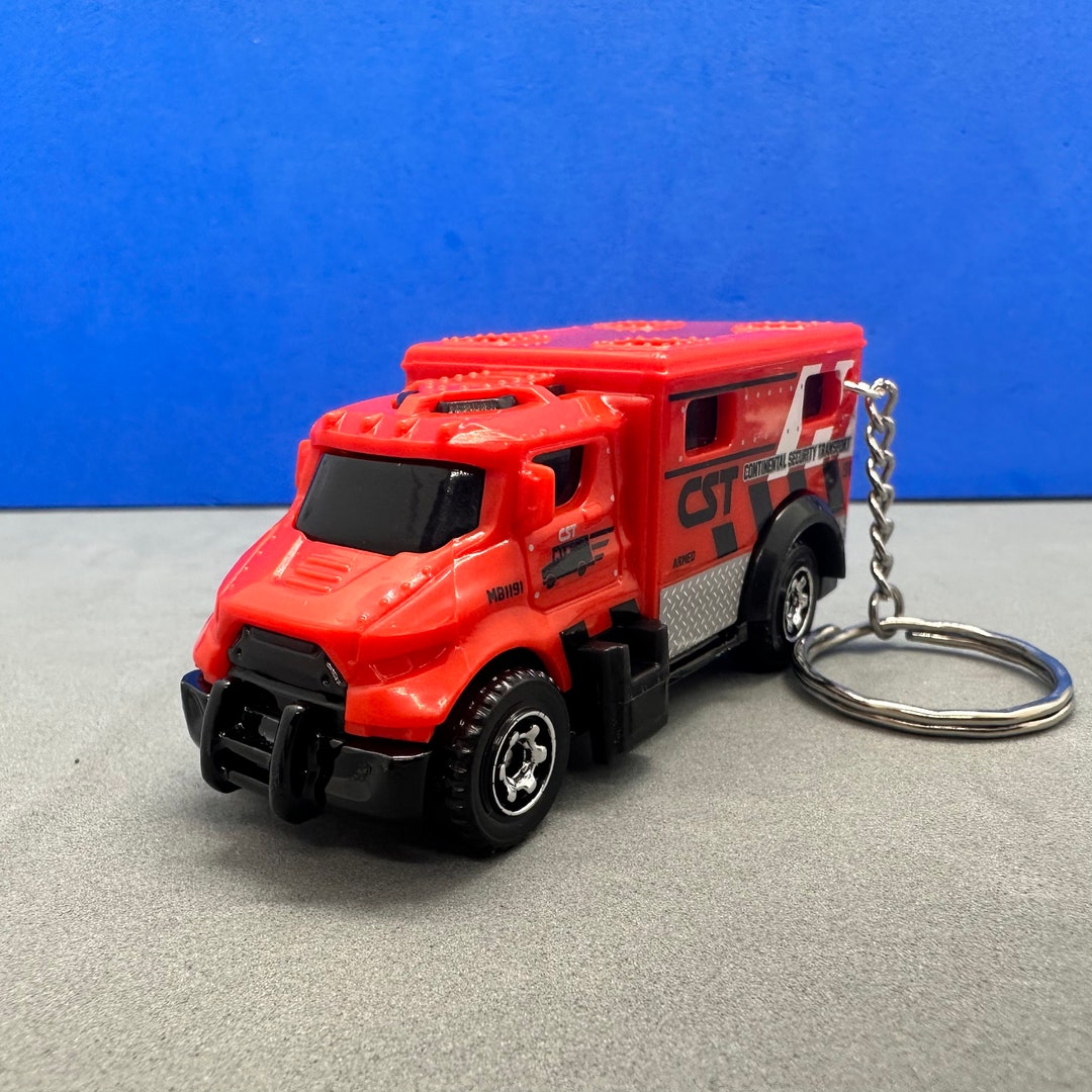 Security Armoured Truck Rig Mini 3d Car Keychain Keyring Red - Etsy UK