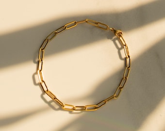 Handgemachtes vergoldetes Armband | Verstellbares Edelstahl-Design | Schützender und stilvoller Schmuck