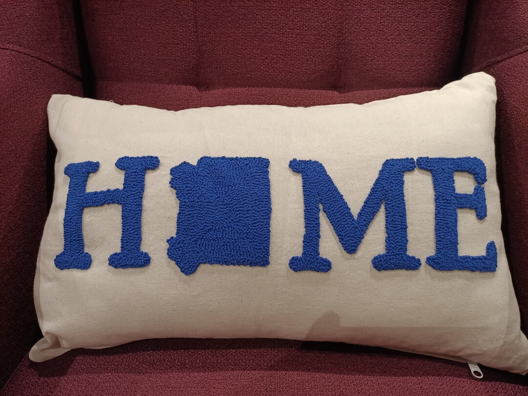 Custom Punch Needle Pillow Punch Needle Kit Pillow Punch Etsy