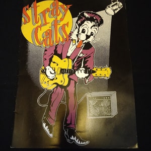 ストレイキャッツ ジャパンツアー 1992 公式コンサートプログラム ツアーブック コレクタブル