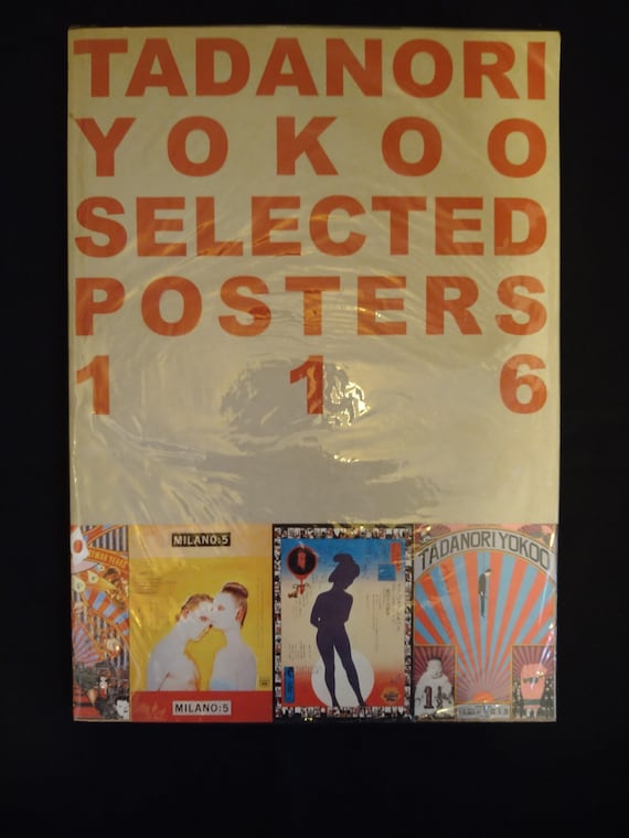 Tadanori Yokoo Selected Posters 116 Photobook 1st Edition
