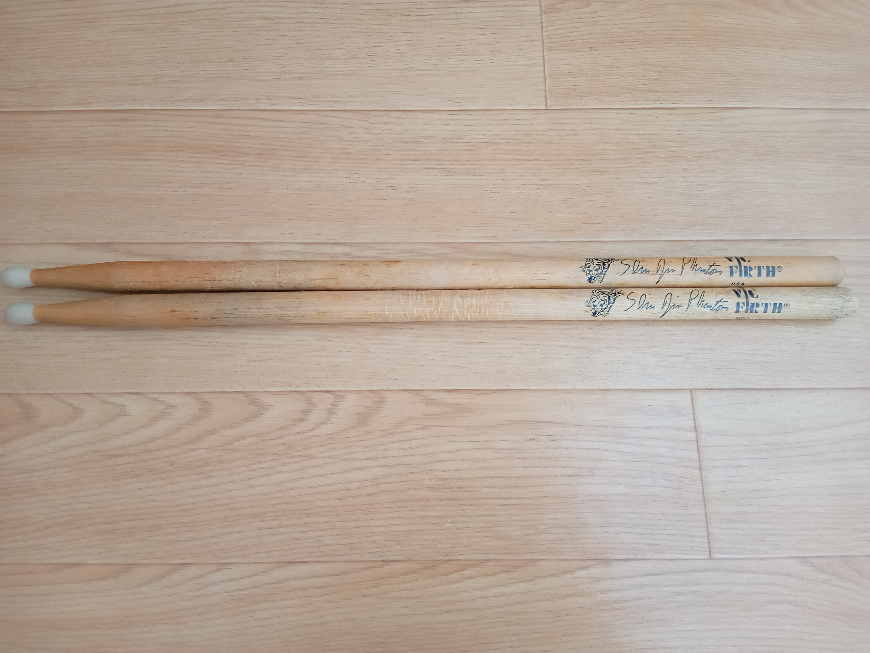 Slim Jim Phantom Drumsticks Official Stray Cats Vintage 