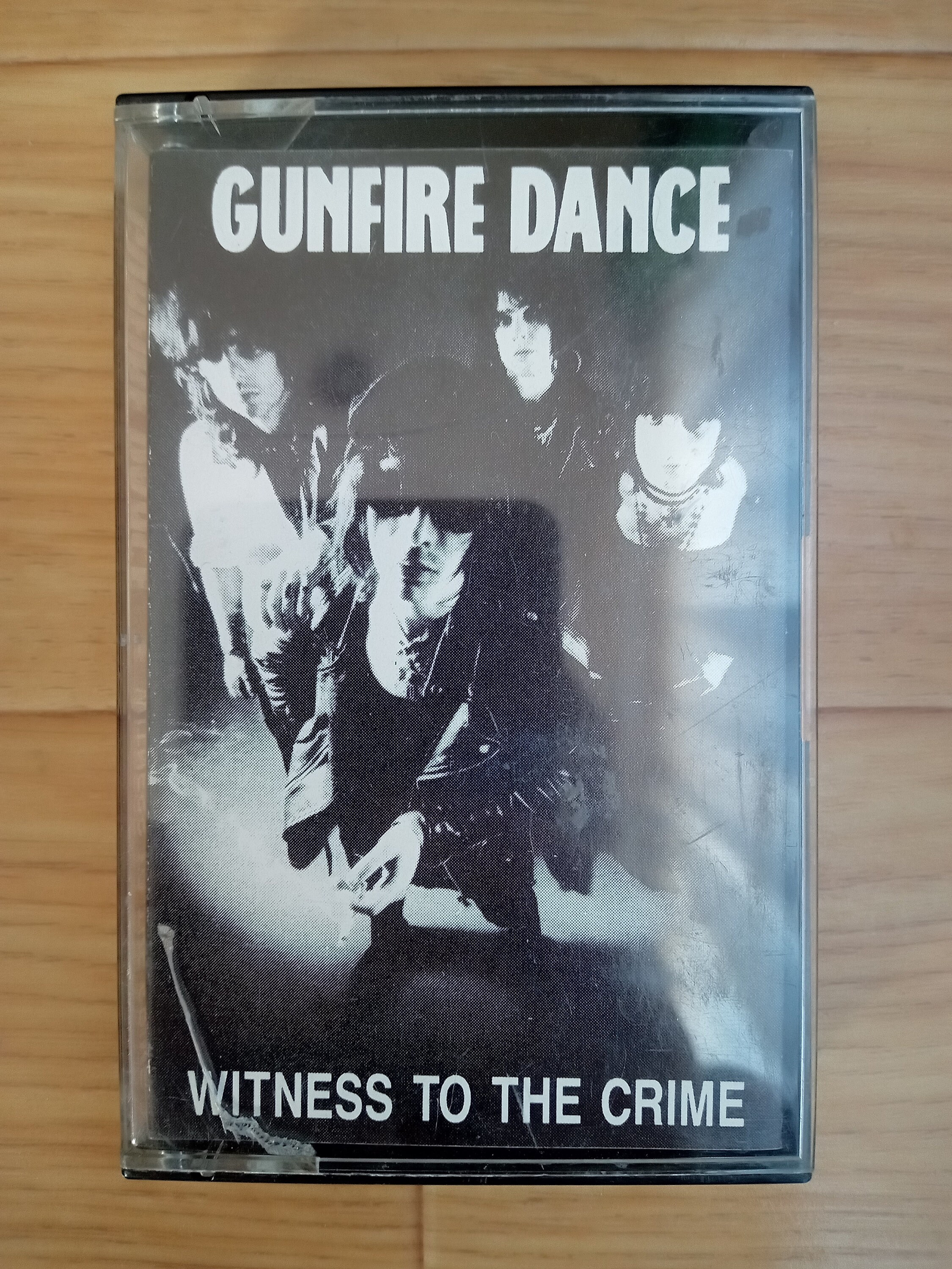 Gunfire Dance Witness to the Crime Signed Cassette 1992 Setlist 