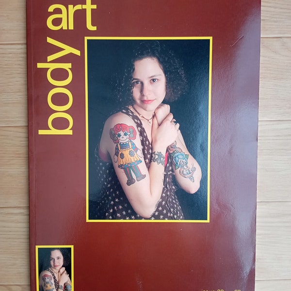 Body Art Magazine Issue 22 Tattoos Piercing Fetish Photography Body Jewellery
