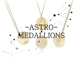 Gold plated Astro necklace, Zodiac Necklace, Choose your sign, For Mom | Anniversary Gift  | Birthday gift | Personalized gift