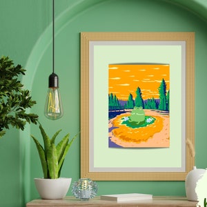 Cute Kawaii Frog Wall Art - Gifts for Frog Lovers - Colorful Modern Retro Cartoon Cute Pop Art Froggie Decor - Cottagecore Housewarming Gift