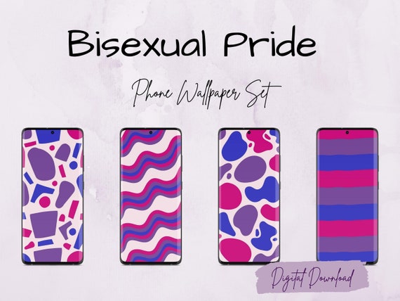 Bisexual Pride Phone Wallpaper Bisexual Flag Bi Pride - Etsy Canada