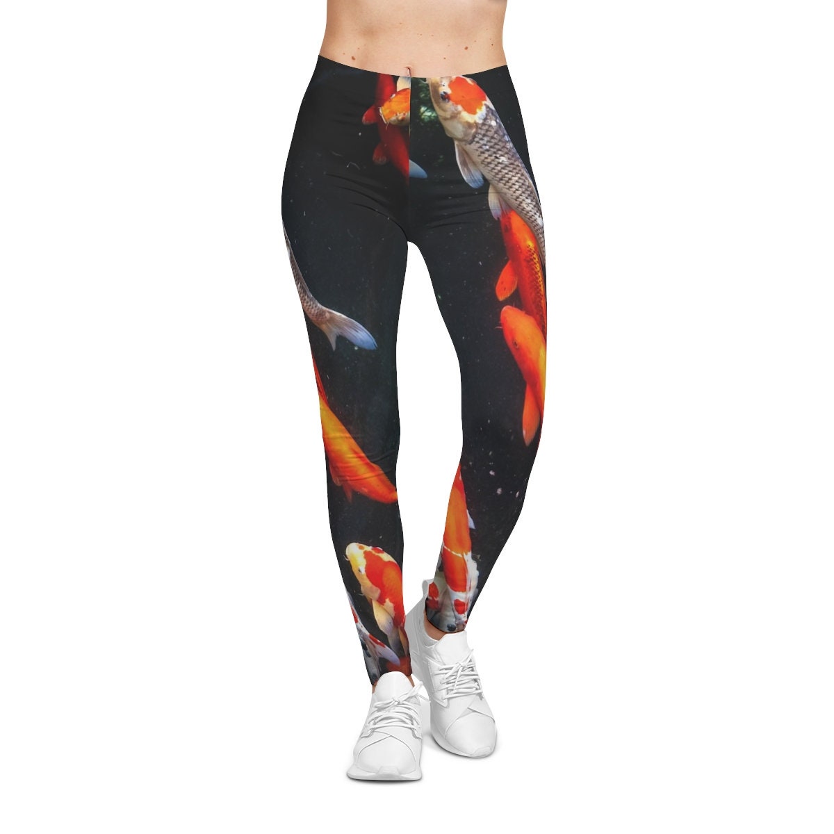 Personalized Fish Print Leggings