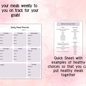 Weight Loss Planner | Meal Planner | Workout Planner | Weight Loss ...