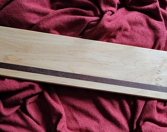 Tabla de charcutería de arce y caoba