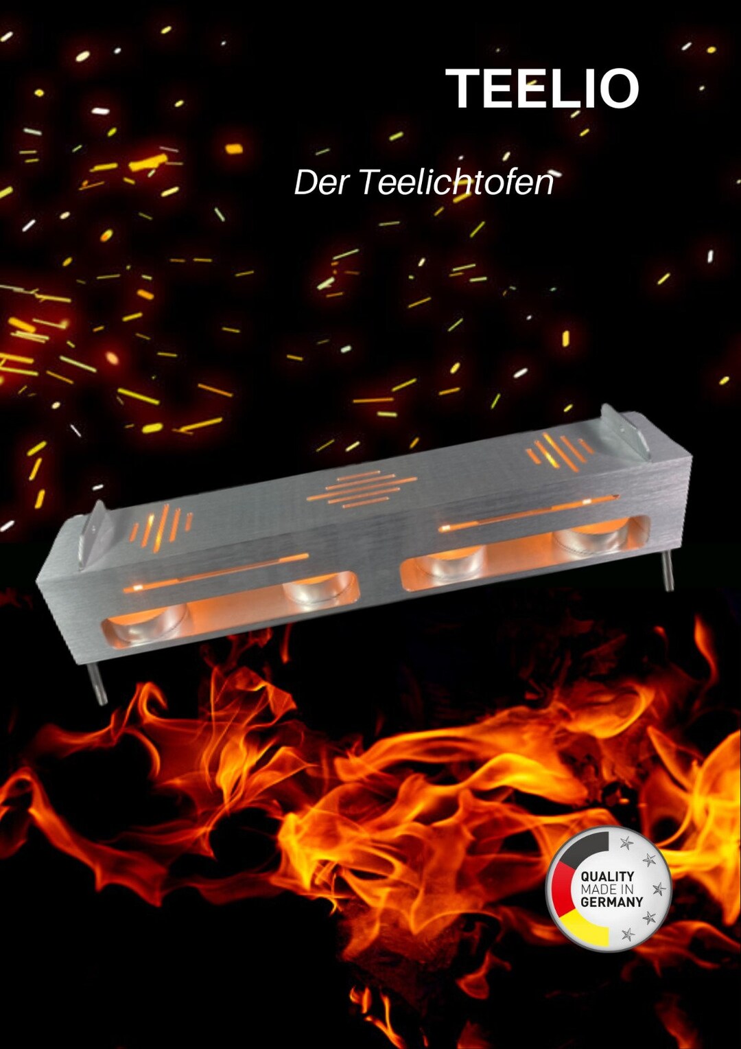 Tealight Oven Tealight Heater Metal Teelio Greenhouse Heater Teelio - Etsy