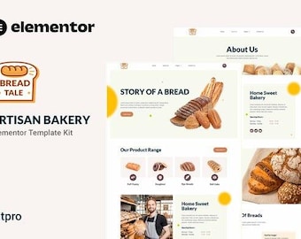 Baking - Artisan Bakery Template Kit