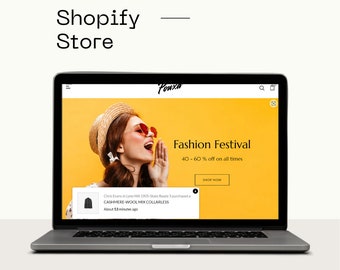 Luxury Boutique Shopify Theme - Jewelry & Accessories Template - High-End Fashion Website Design - Pouxa Multipurpose Retail Shop