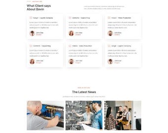 Bav - Plumbing Service Company Template Kit