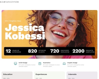 Portfolio Website Theme Responsive