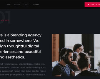Digital Agency HTML Template | Creative Marketing Startup Landing Page | Modern Portfolio Website Design | Responsive SaaS UI Kit
