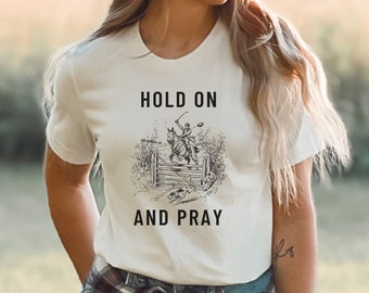 Funny Horseback Riding Shirt for Fox Hunting Horse Shirt | Women's Horse Birthday Gift for Horse Girl T-Shirt for Equestrian Gift