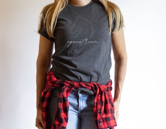 Horse Girl T Shirt Equestrian Horseback Riding Gift Horse Girl T Shirt Equestrian Horseback Riding Gift