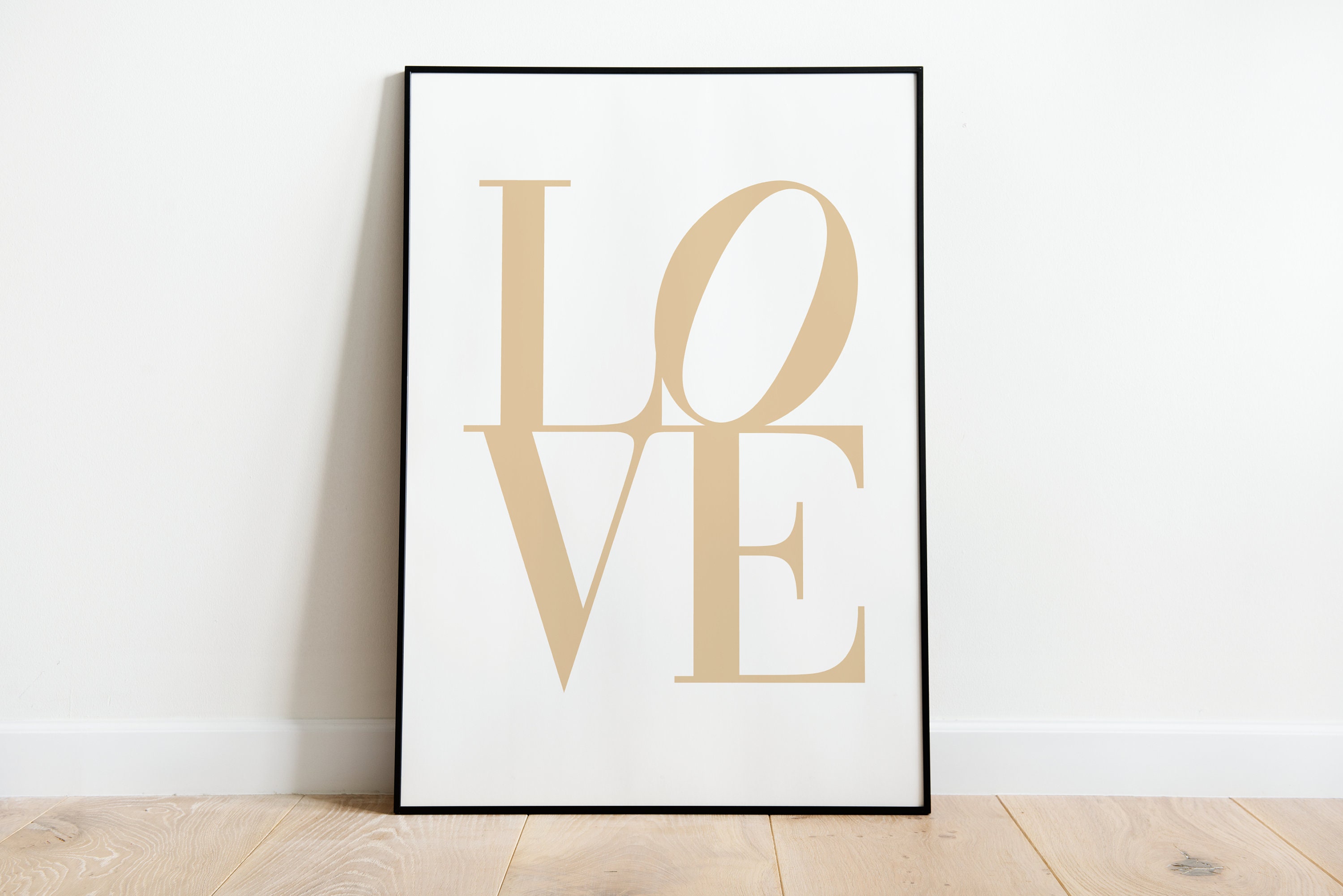 Love Printable Wall Art, LOVE, Classic Love Word, Love Modern Wall ...
