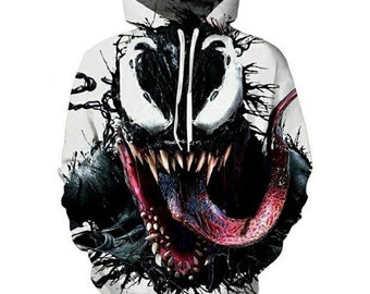 Venom hoodie cloth winter unisex gift hoodie warm hoodie