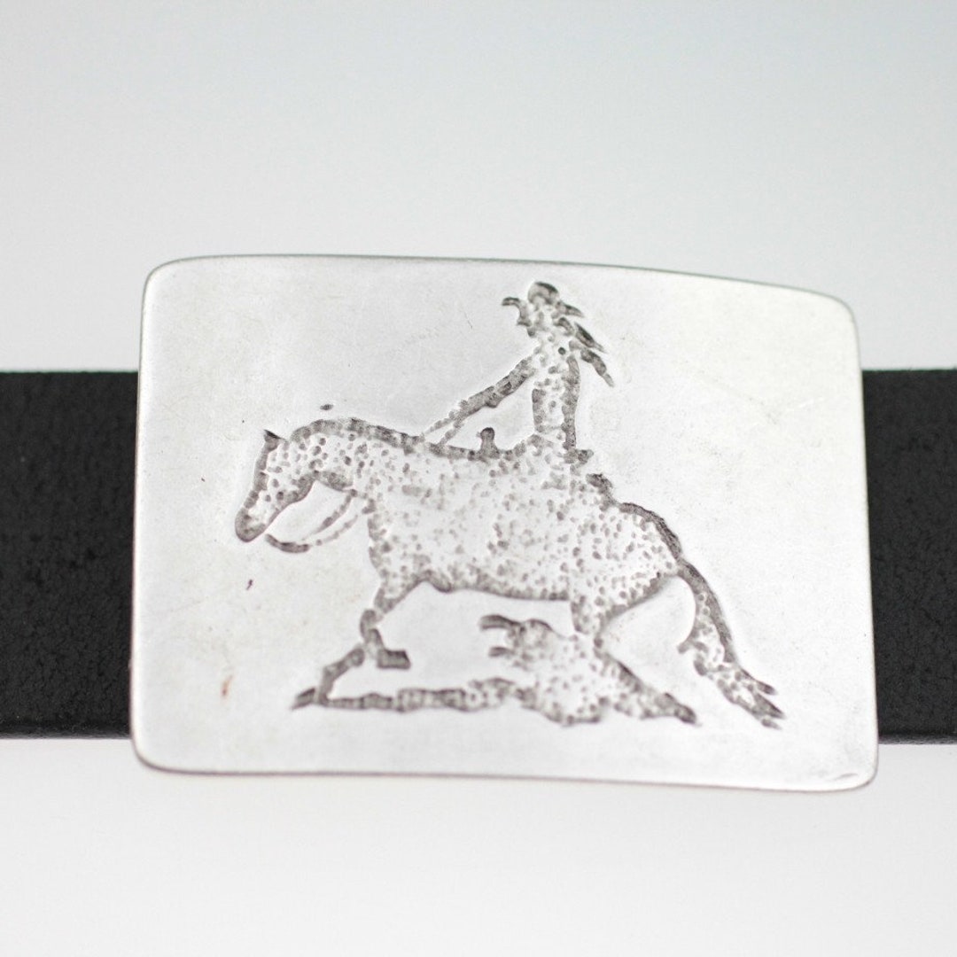 Cowgirl Belt Buckle, Western Belt Buckle, Andwest Womens Rectangle Belt