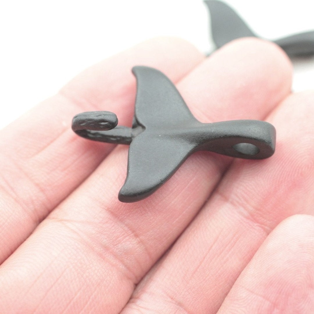 5 Whale Tail Clasp for Leather Bracelets, Rope Bracelets, Paracord