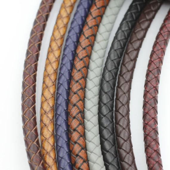 Multicolor Leather Round Cording by Bead Landing™