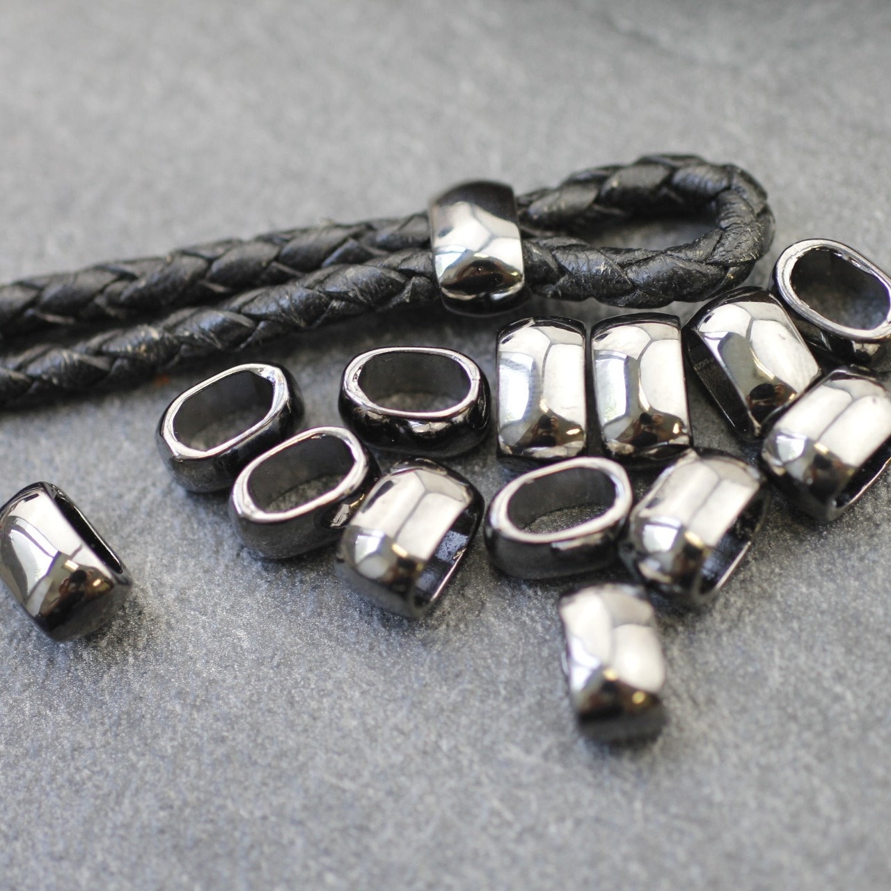 10 Silver Clasps ,leather Cord Bracelet, Bracelet Clasps, Jewelry