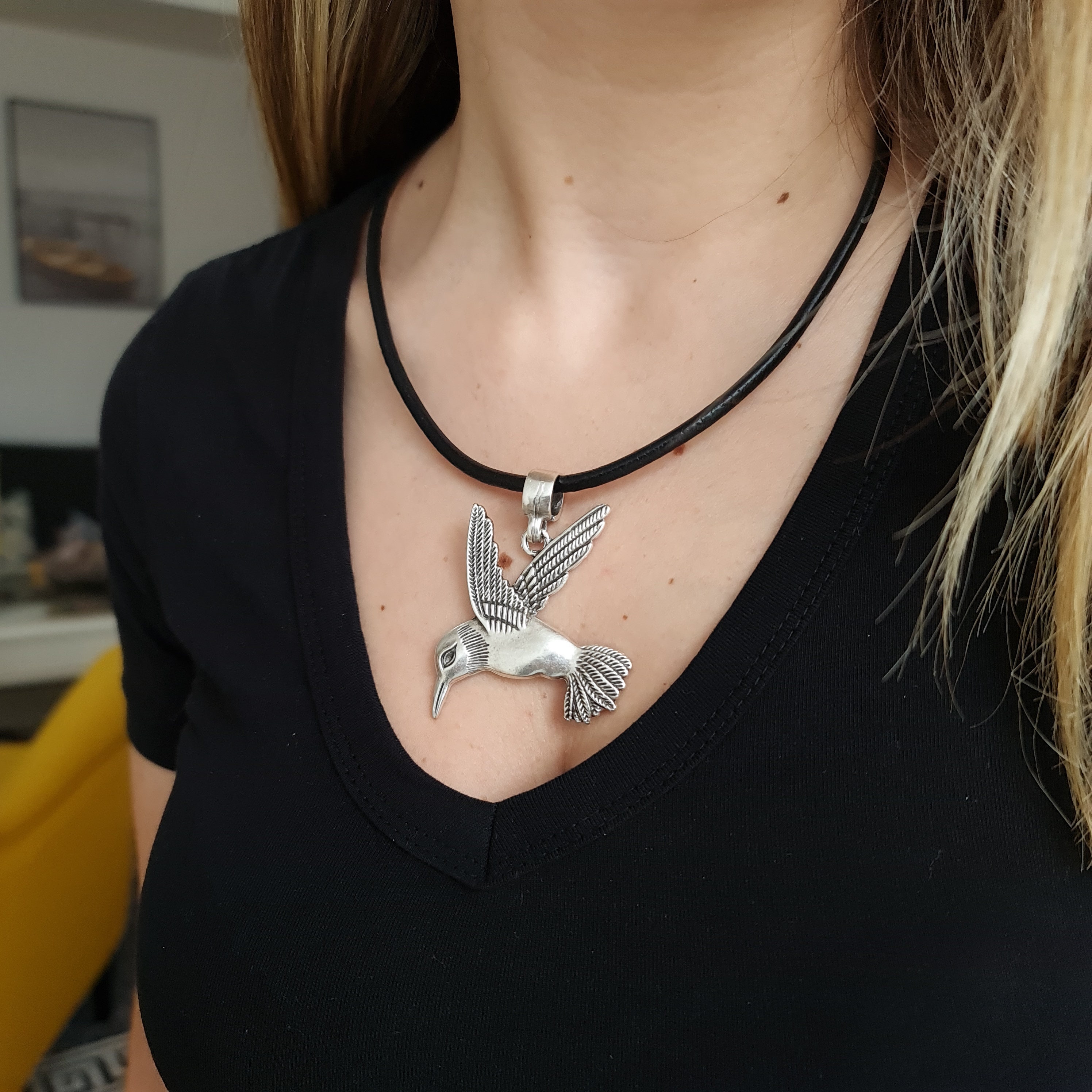 Hummingbird jewelry sale necklace