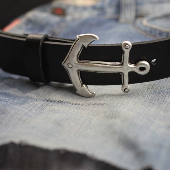 Anchor Belt Buckle for Snap Belt Nautical Belt Hardware Summer Belt Fastener Boho Belt Buckle Craft Women Belt Men Belt Buckle GS61 As Etsy Canada