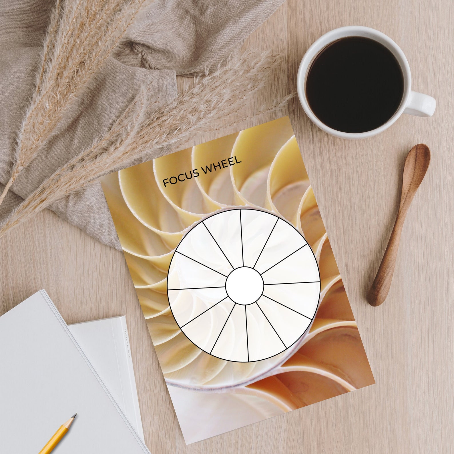 Abraham Hicks Printable Focus Wheel Template for Powerful - Etsy