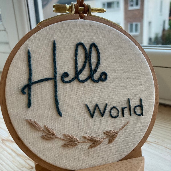 Newborn Hoop Embroidery Etsy
