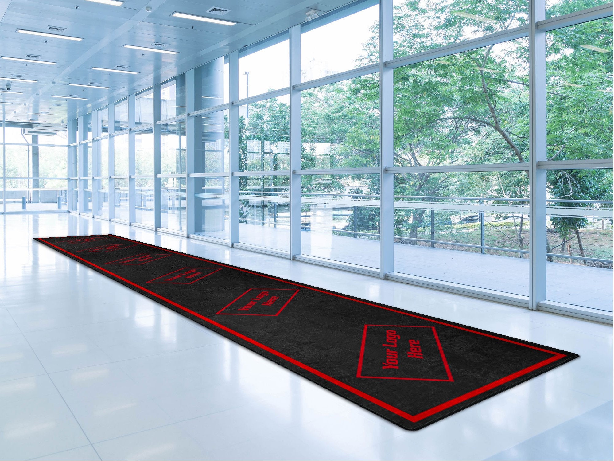 Personalized Company Logo Carpet Businesses for Reception Areas ...