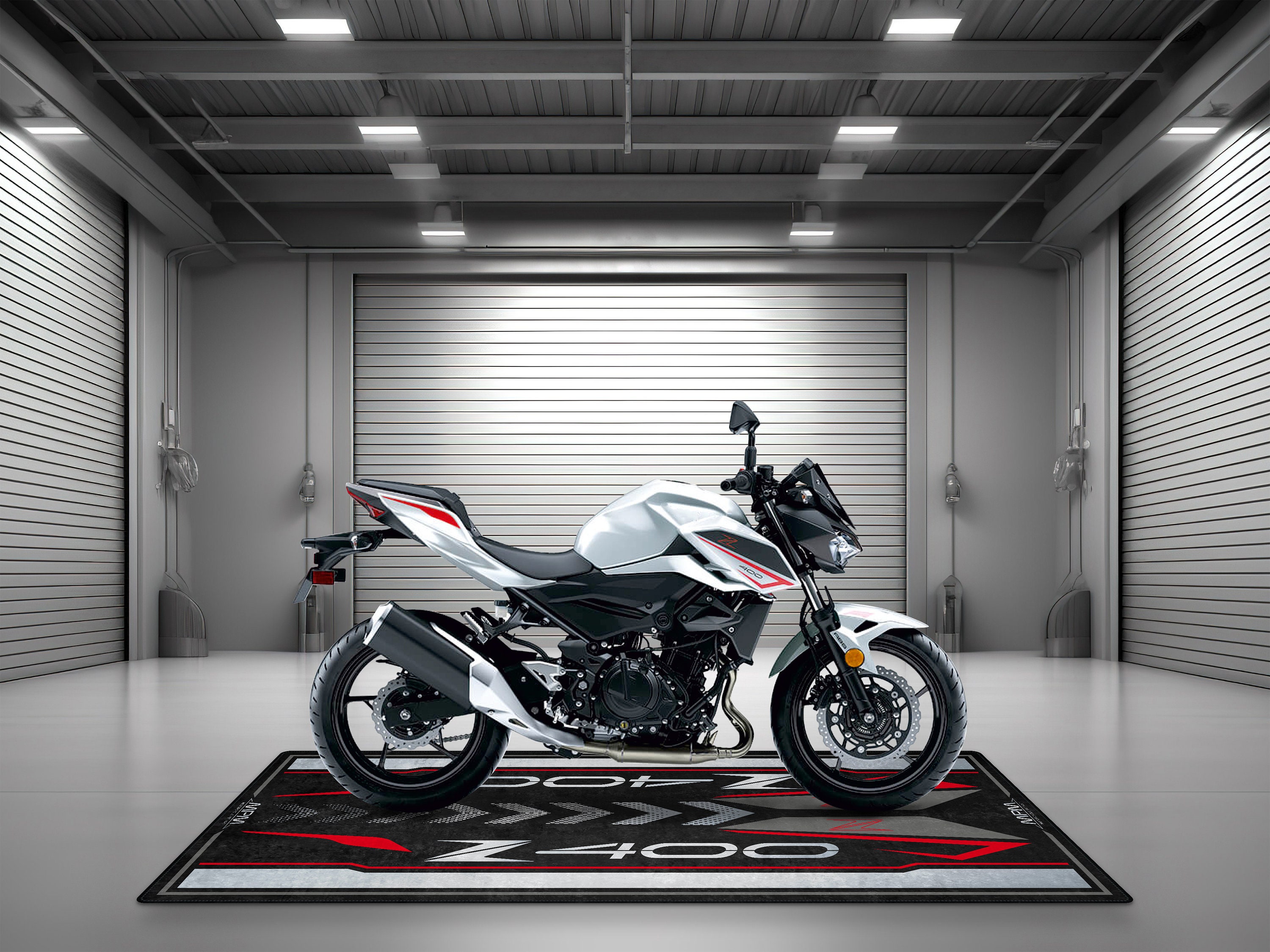 Kawasaki Z900 SE Mat Kawasaki Z900 SE Parking Mat - 102x47 Inch