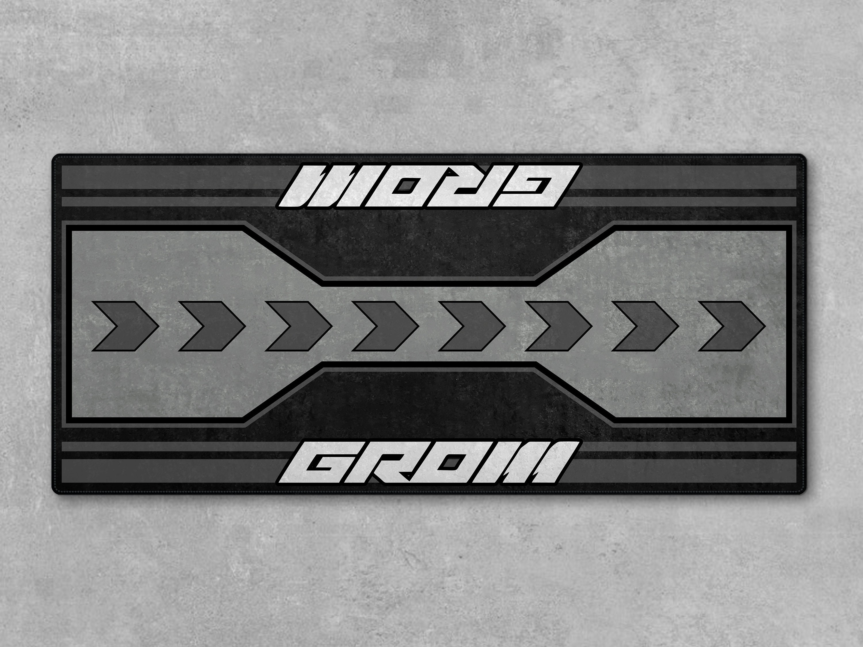 Grom Design Garage Mat Design for Grom 3 Motocross Motorcycle Mat Personalized ...