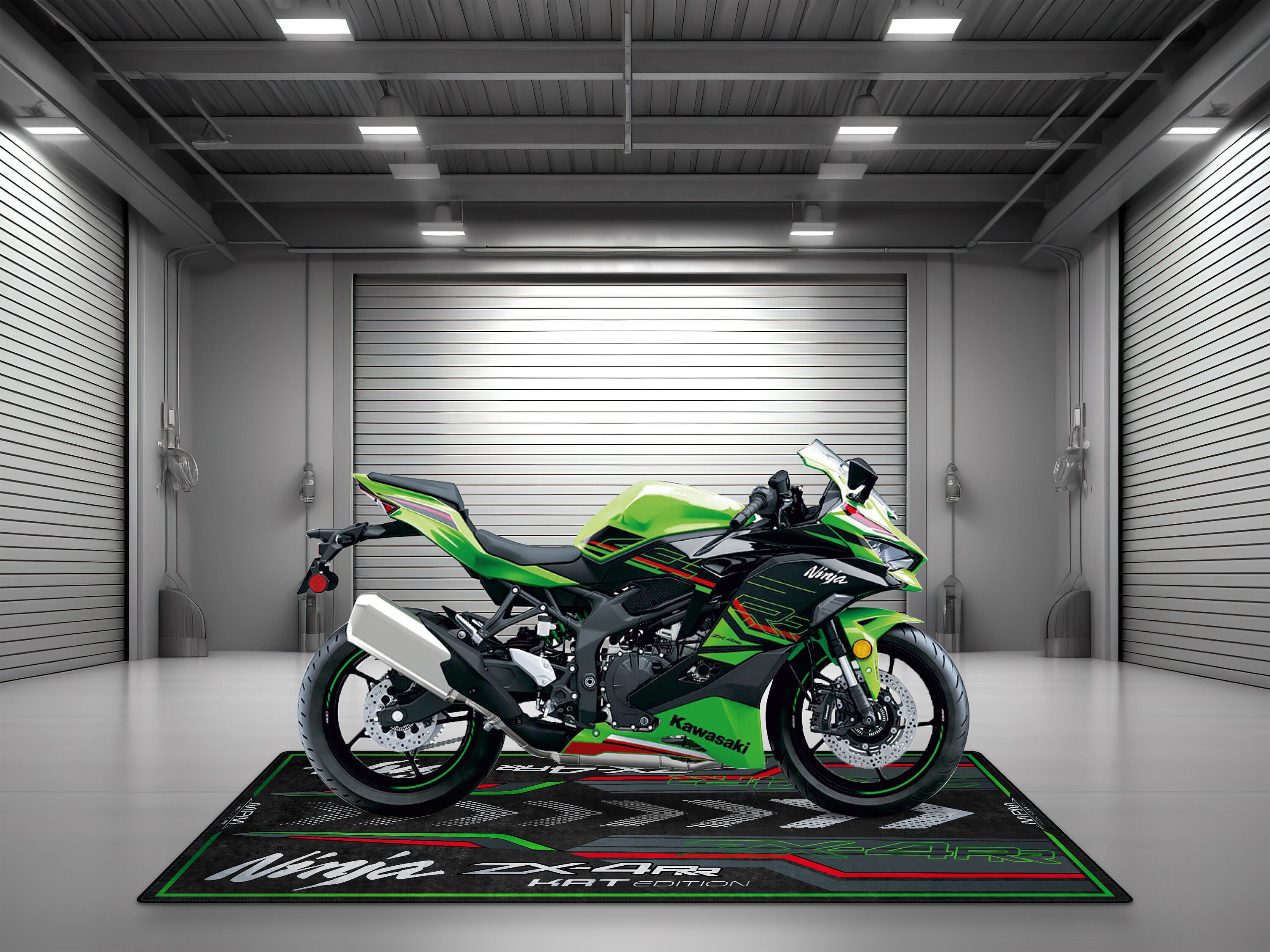 Kawasaki Z900 SE Mat Kawasaki Z900 SE Parking Mat - 102x47 Inch