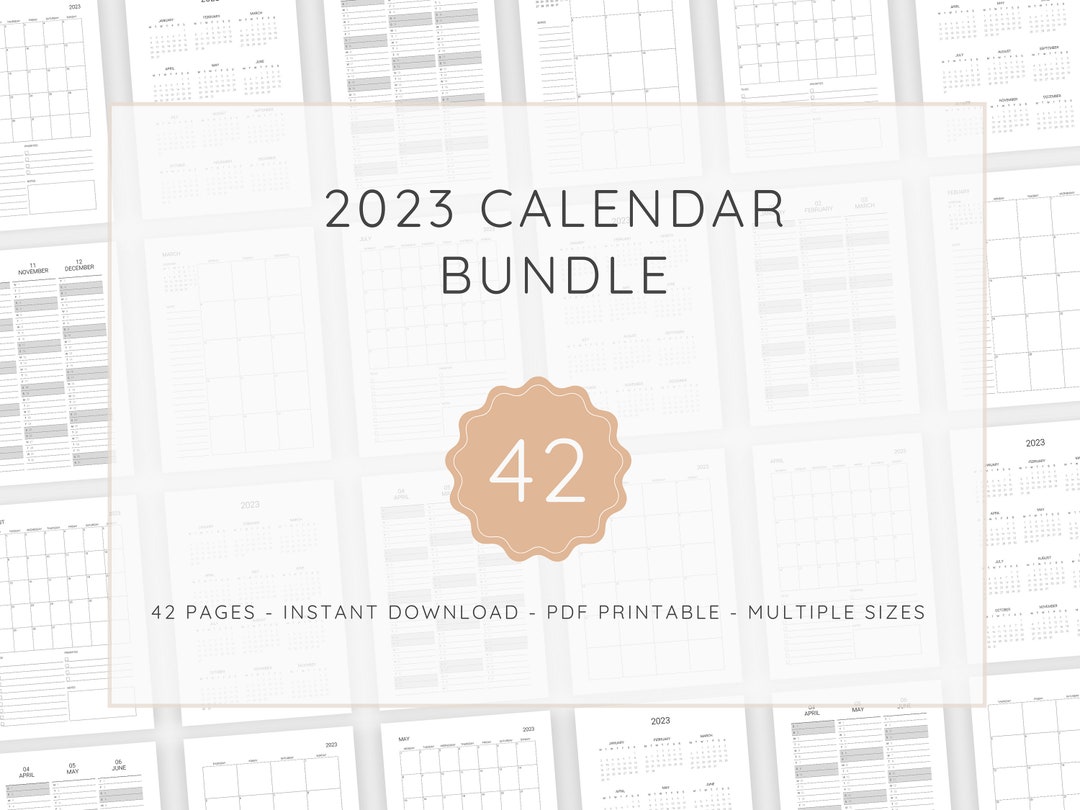 2023-calendar-bundle-printables-2023-yearly-calendar-2023-etsy