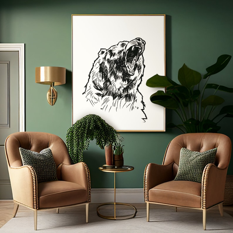 View of VTG Real Fur Dolls Set of 3 Inuit Yupik Style Folk Art Primitive Cabin ...