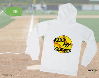 Kiss My Cleats Softball PNG | Transparent PNG