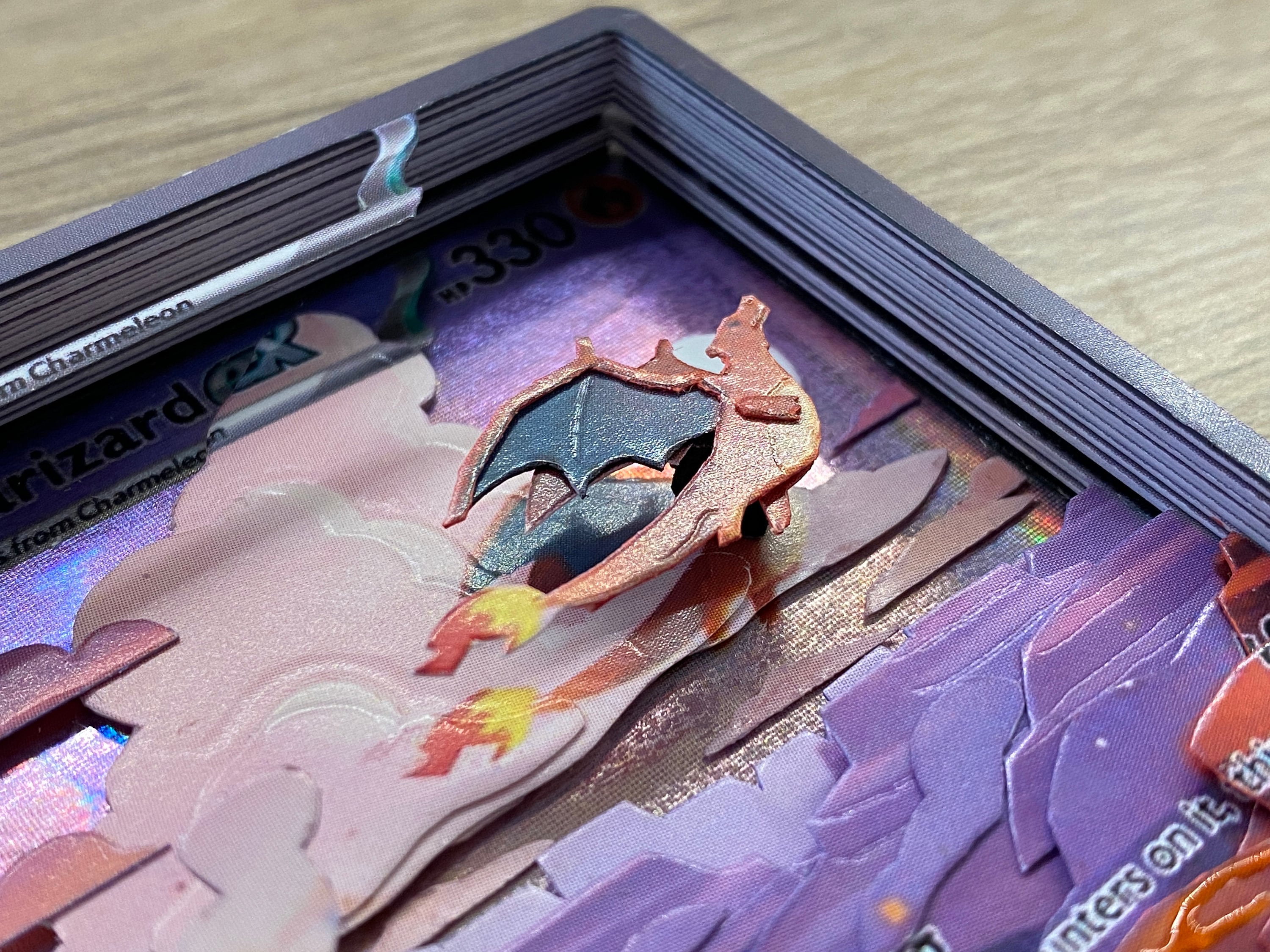 シャドウボックス ポケモン リザードンEX 3Dカードセット 151 199