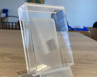 Clear acrylic sliding lid box for 3D ShadowBox Pokemon Diorama Card