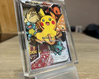ポケモン立体画　シャドーボックス　サトシ　ピカチュウ　新品初期傷 シャドウボックス ポケモン ピカチュウ 3Dカード プロモ XY 279 / XY-P