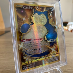 Carte 3D ShadowBox Pokemon Snorlax Chilling Reign 224 / 198 Art 100% fait main Diorama