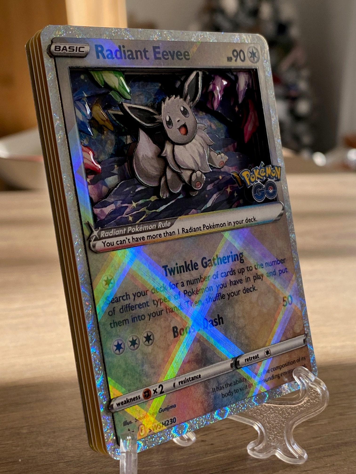 Radient Alakazam 3D Pokémon Card Shadowbox Love this one, definitely h