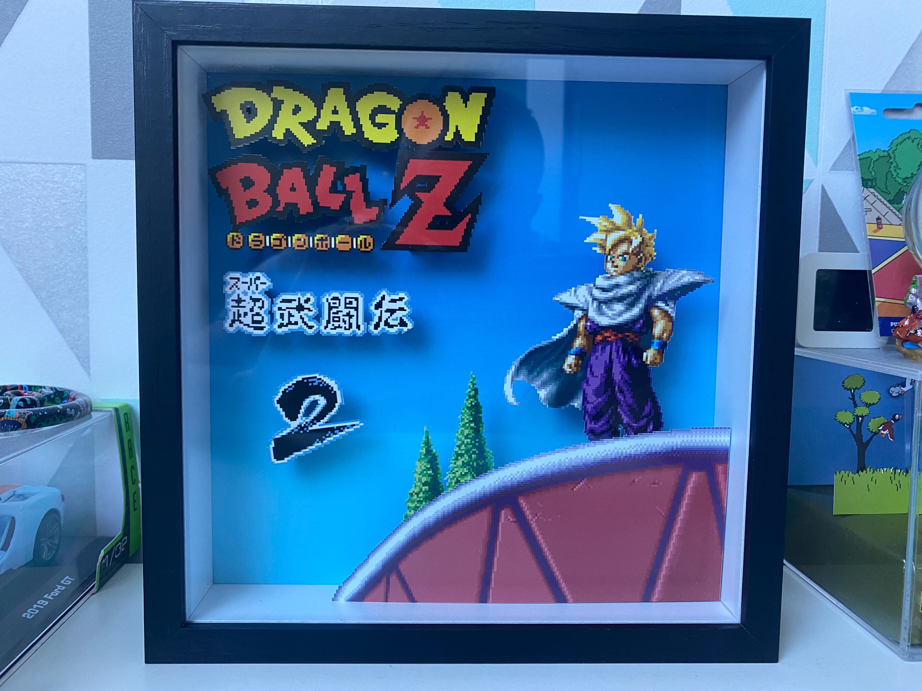 ジオラマボックス 3D ドラゴンボール Z 超武闘伝 2 シャドーボックス