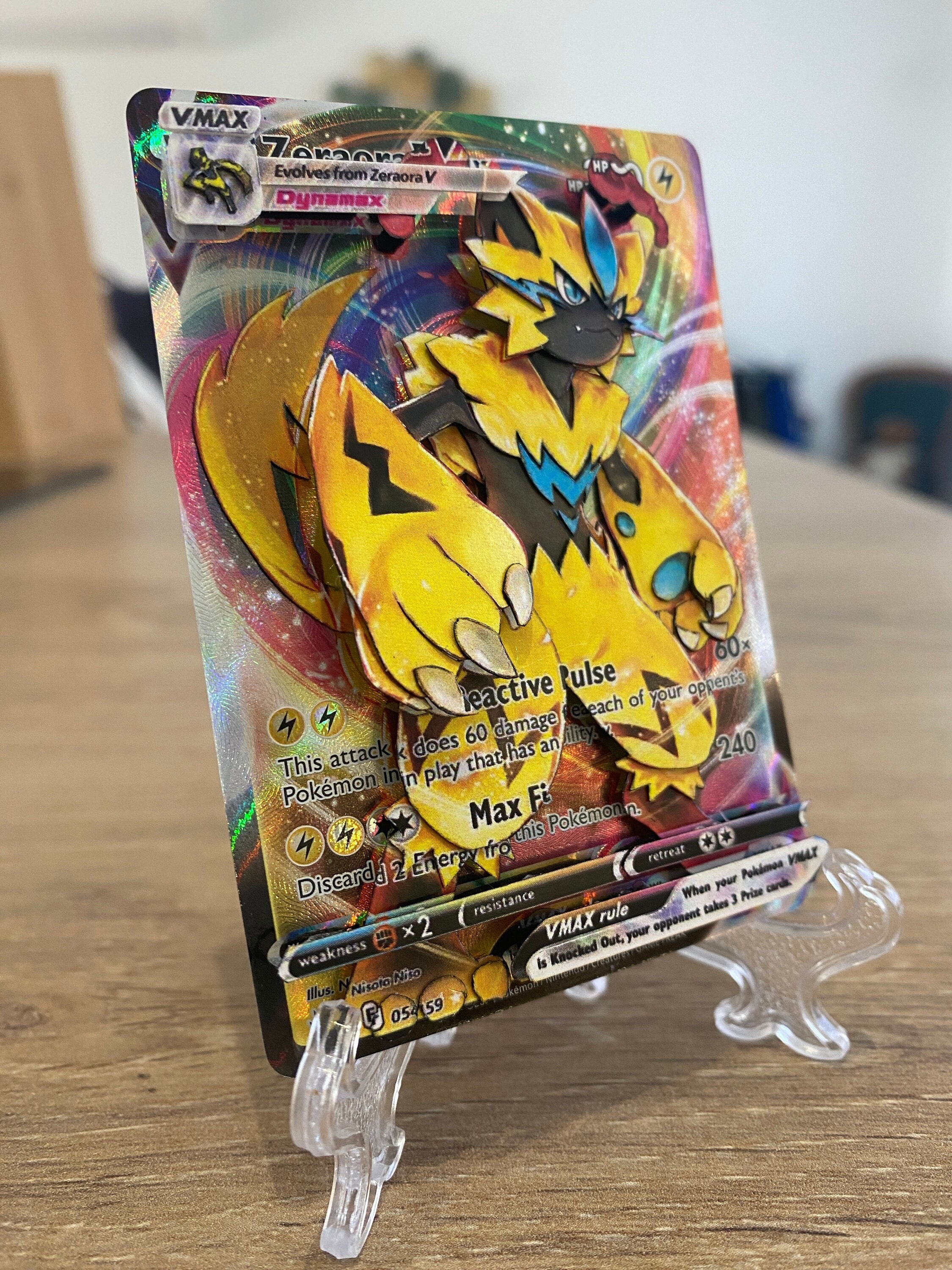 zeraora vmax pokemon card GG42/GG70 Zeraora VMax main image 0