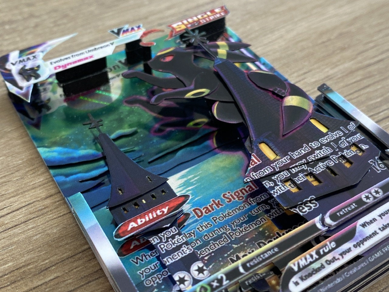 Shadowbox Pokemon Umbreon Vmax Evolving Skies Art 3D Card 100% Handmade Diorama - Etsy Shadowbox Pokemon Umbreon Vmax Evolving Skies Art 3D Card 100% Handmade Diorama - Etsy