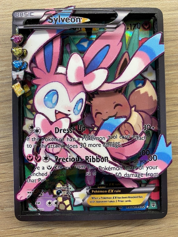 3Dシャドウボックスカード ポケモン ニンフィア EXジェネレーションズ