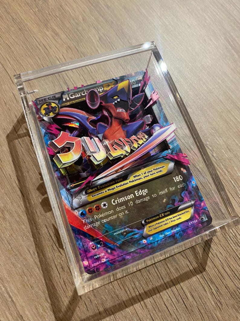 3D Card Custom ShadowBox Art 100% handmade Commission for Shadowbox Diorama image 2